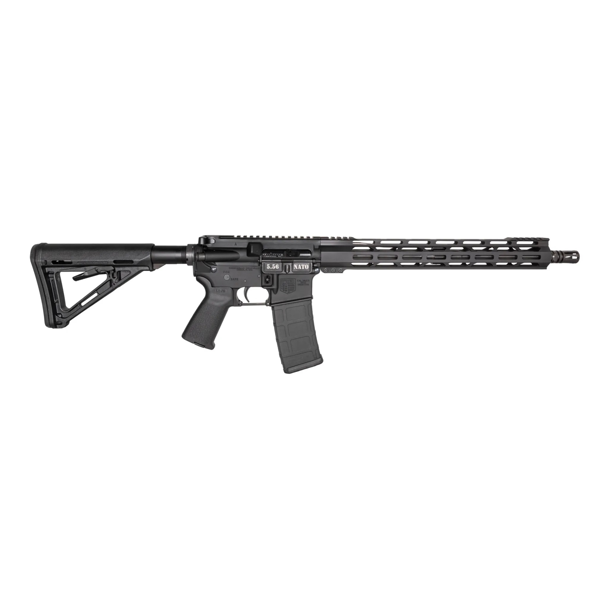 Diamondback DB15 Carbon Series 5.56 NATO 16" 15" M-LOK Rifle, Black product image
