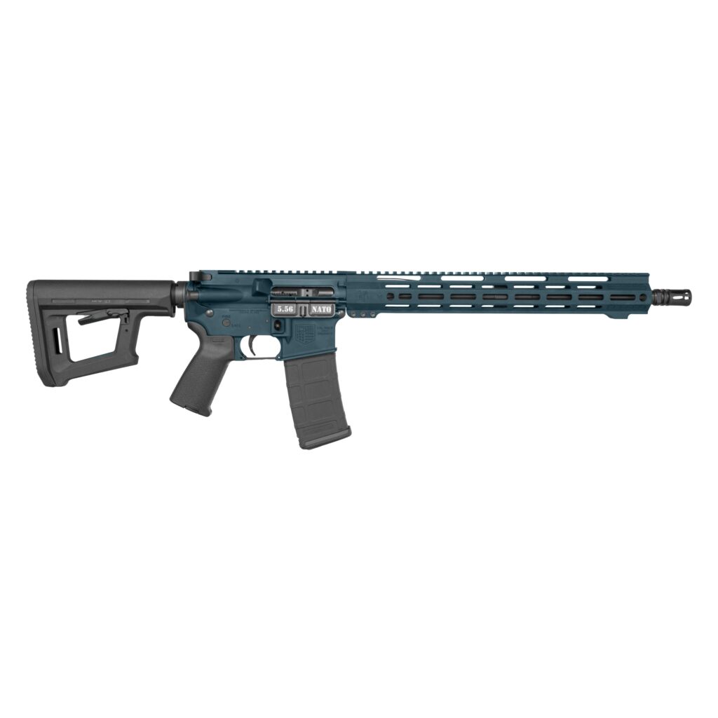 Diamondback DB15 Carbon Series 5.56 NATO 16" 15" M-LOK Rifle, Jesse James Blue product image