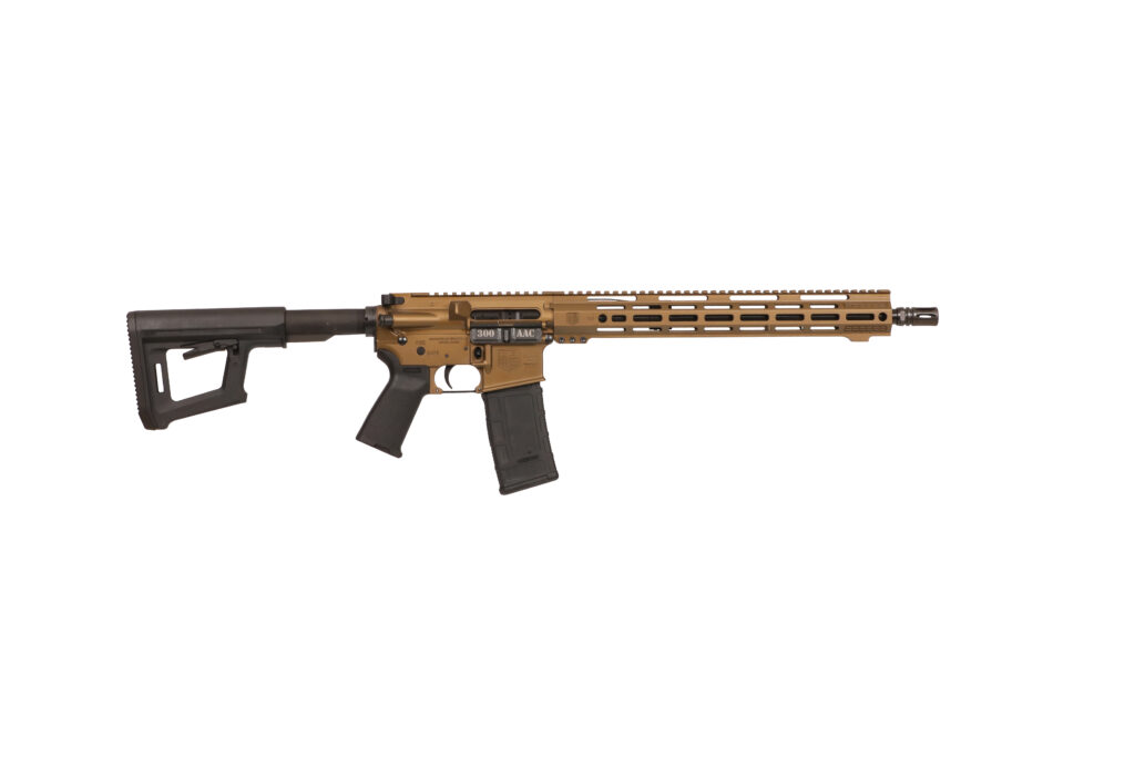 Diamondback DB15 Carbon Series .300 Blackout 16" 15" M-LOK Rifle, Burnt Bronze product image