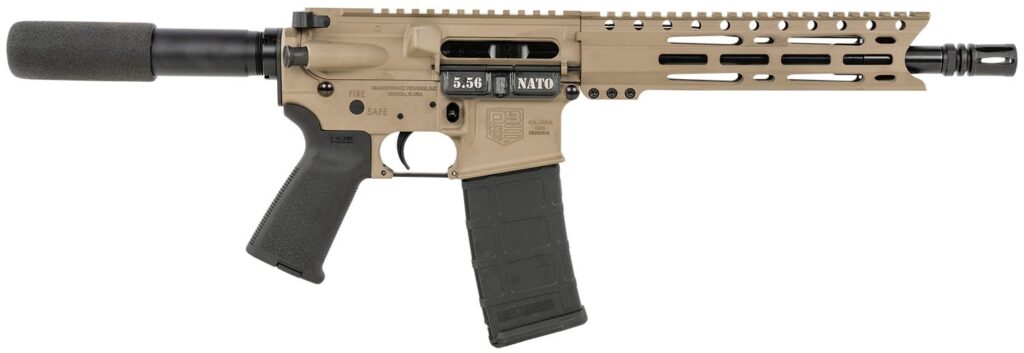 Diamondback DB15 Carbon Series 5.56 NATO 10" Pistol, FDE product image