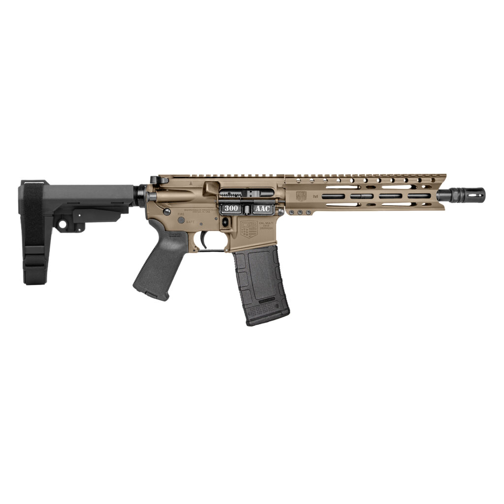 Diamondback DB15 Carbon Series .300 Blackout 10" Pistol with SBA3 Brace, FDE product image