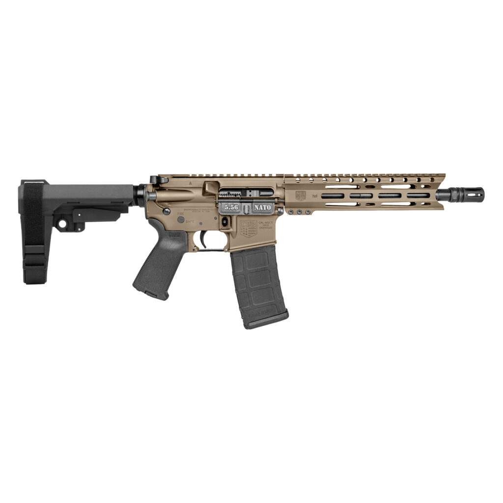 Diamondback DB15 Carbon Series 5.56 NATO 10" Pistol with SBA3 Brace, FDE product image