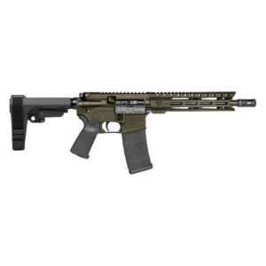 Diamondback DB15 Carbon Series 5.56 NATO 10" Pistol with SBA3 Brace, OD Green product image