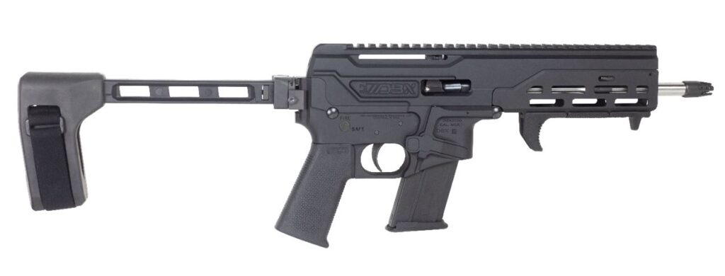 Diamondback DBX 5.7x28mm 8" Pistol with Brace, Black product image