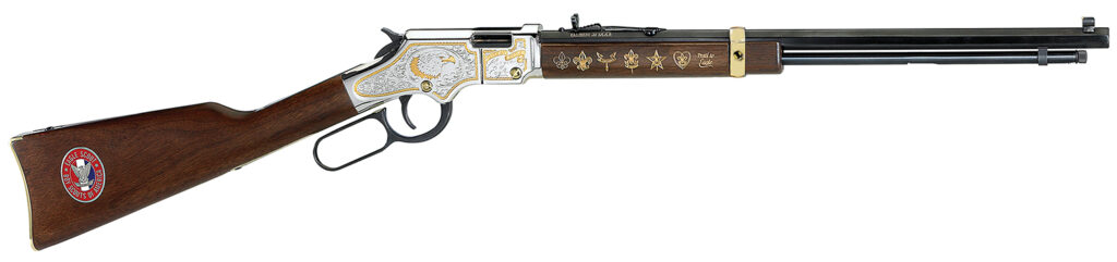 Henry H4 Golden Boy Eagle Scout Tribute 2nd Edition .22 S/L/LR 20" Lever-Action Rifle