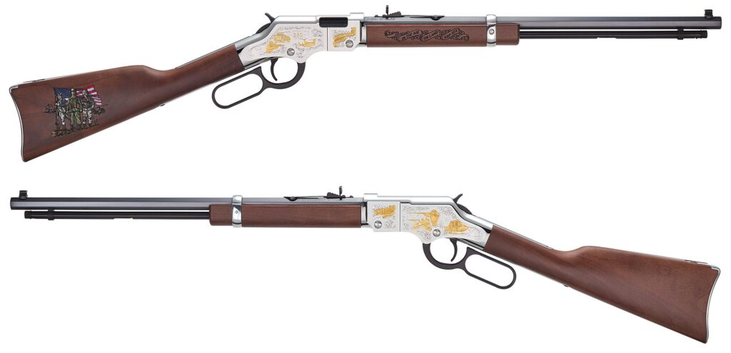 Henry H4 Spirit of the Corps 250th Anniversary Tribute 2nd Edition .22 S/L/LR 20" Lever-Action Rifle