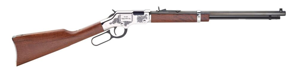 Henry H4 Golden Boy Silver Father's Day Edition .22 S/L/LR 20" Lever-Action Rifle