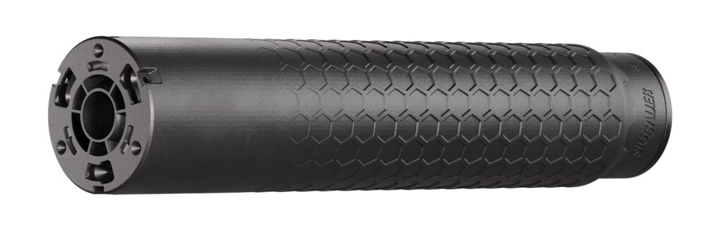 SIG HEXIUM 300 BLK titanium HUB suppressor, black, 9-inch