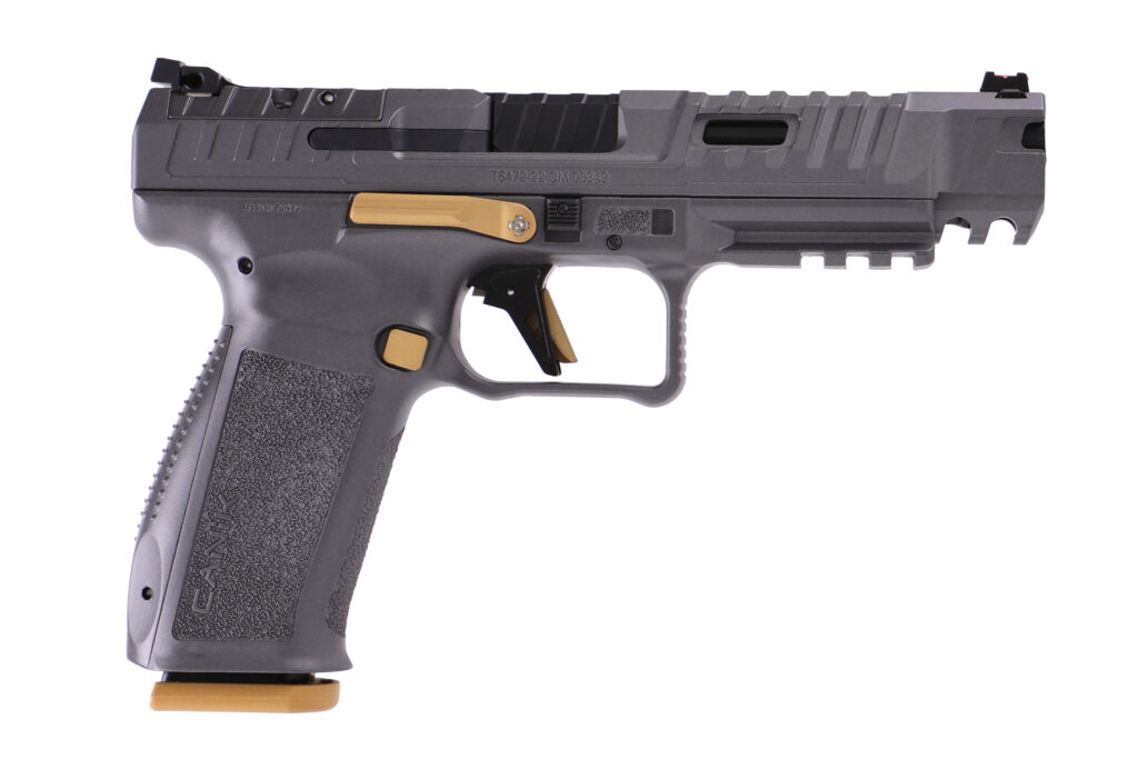 Canik SFx Rival 9mm pistol in Canik Grey with 18+1 capacity
