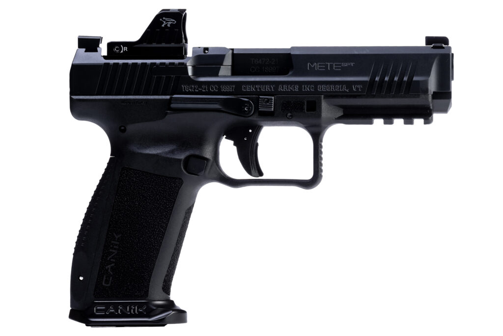 Canik METE SFT 9mm Pistol with Mecanik MO1, 4.46" Barrel, 20+1, Black product image