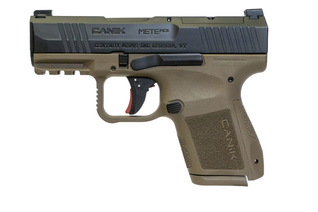 Canik METE MC9 CA Compliant Black/FDE 9mm Pistol, 3.19" Barrel, 10+1 product image