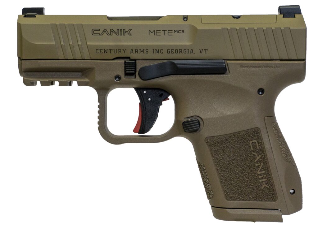 Canik METE MC9 CA Compliant FDE 9mm Pistol, 3.19" Barrel, 10+1 product image