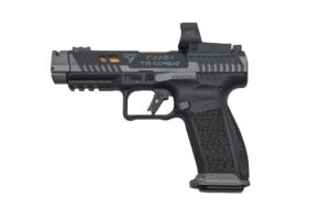 Canik TTI Combat 9mm Pistol with Mecanik MO3, 4.6" Barrel, 21+1, Smoke product image