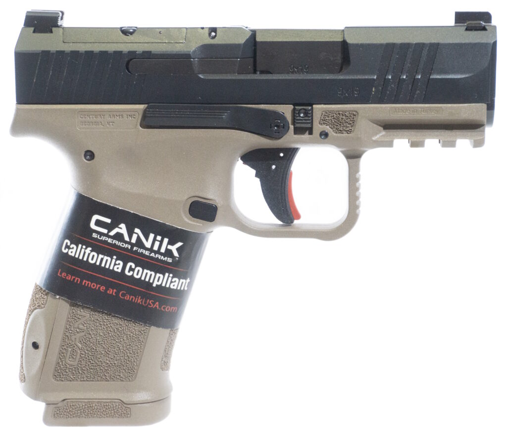 Canik METE MC9L California Compliant 9mm Pistol, 10+1, Black/FDE product image