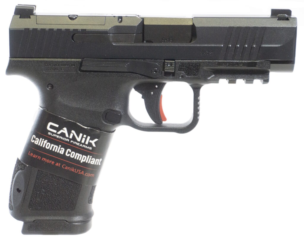 Canik METE MC9LS California Compliant 9mm pistol, 3.64" Barrel, 10+1, Black