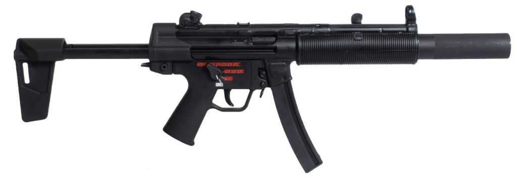 Century Arms AP5-SD 9mm 5.7" Pistol with Brace, 30-Round, Black