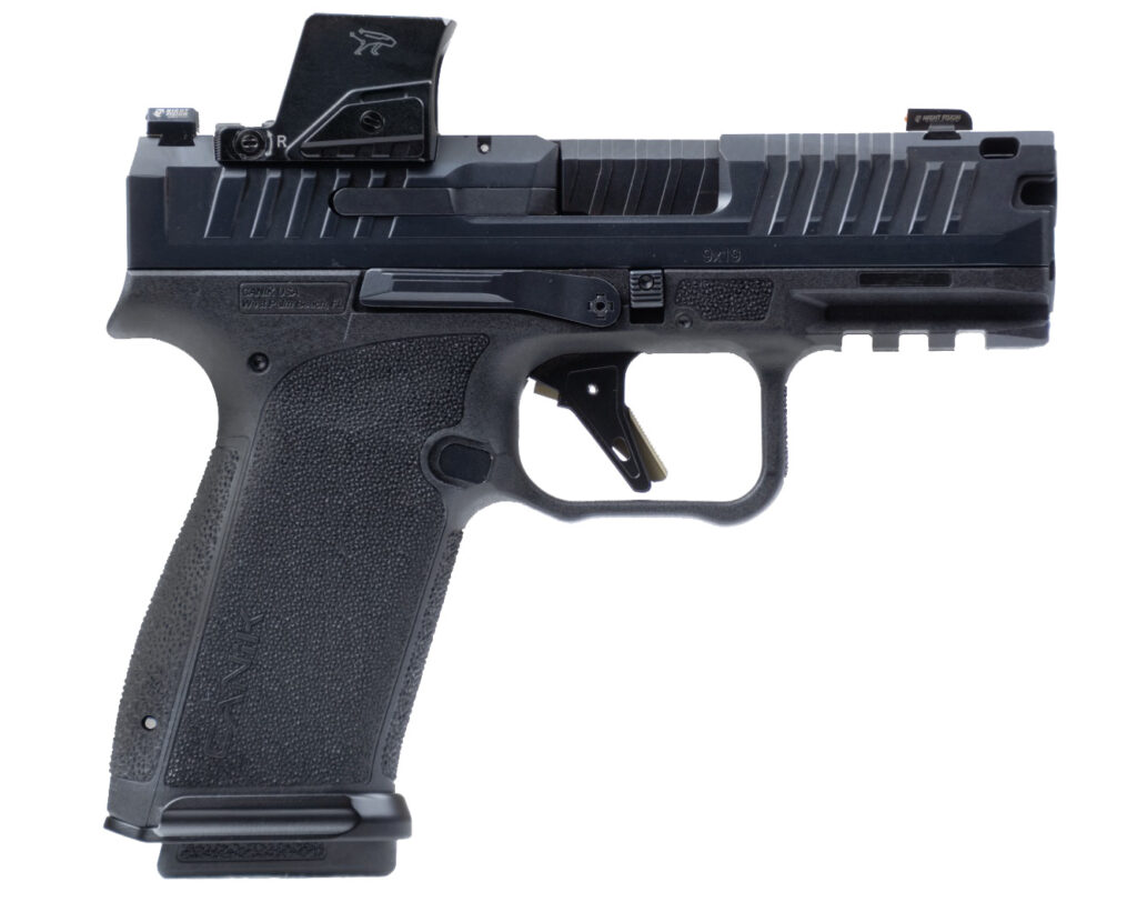 Canik METE MC9 Prime Black 9mm Pistol with MECANIK MO4 Enclosed Optic, 3.64" Barrel, 17+1 product image