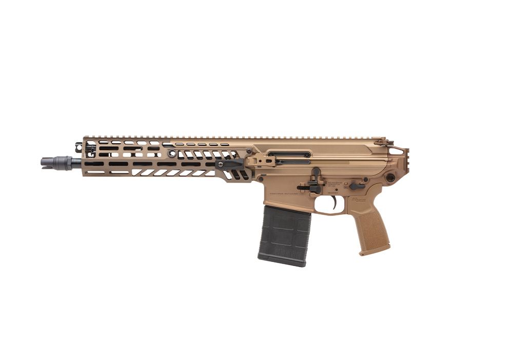 SIG MCX-SPEAR 7.62x51 NATO pistol, 13 in. barrel, coyote, 20-round