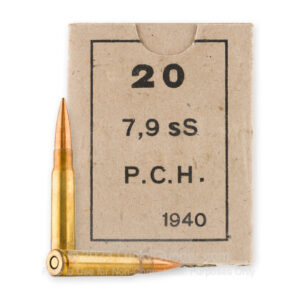 Century Arms Greek Manufacture 8mm Mauser 198gr FMJ Surplus Ammo, 960 Round Case