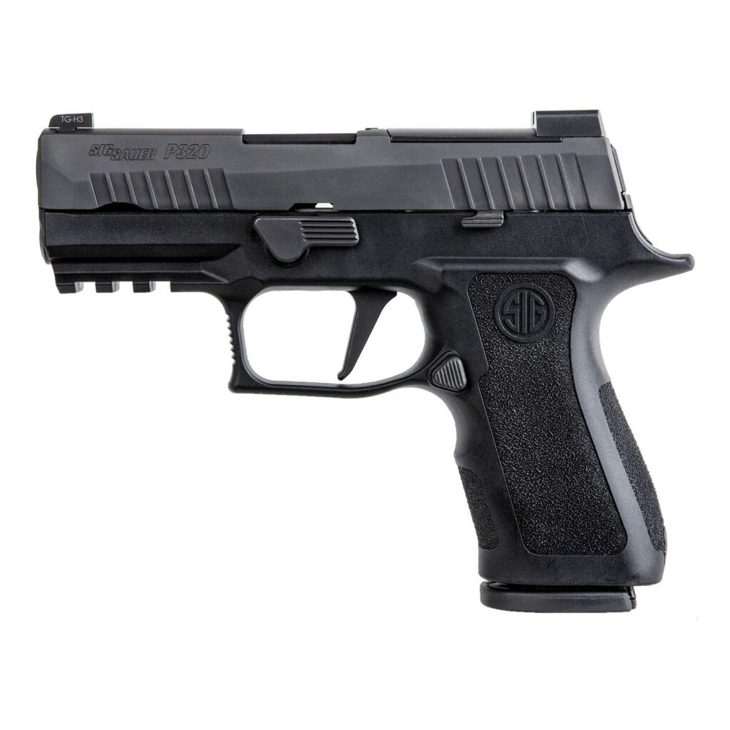 SIG Sauer P320 XCompact 9mm Pistol, 3.6 Barrel, Black, 15-Round