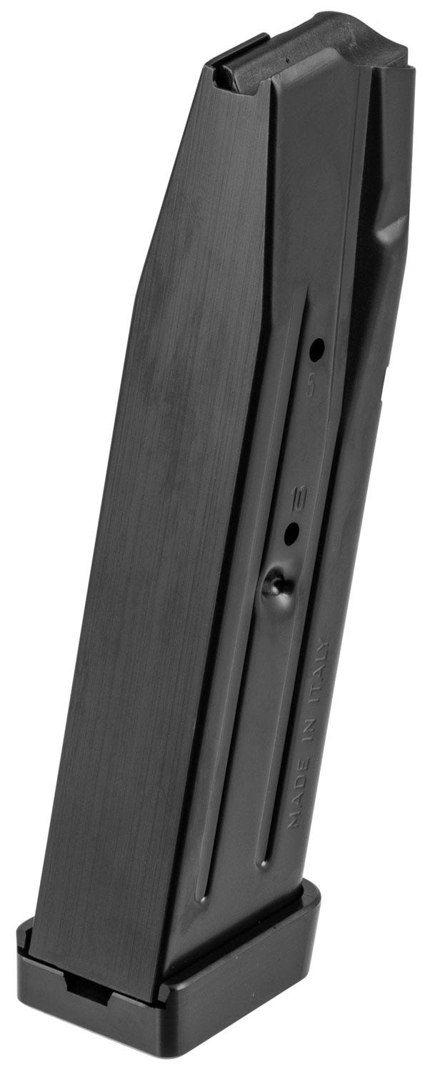 SIG P320 XFIVE Legion 9mm 10-round magazine, Henning aluminum basepad