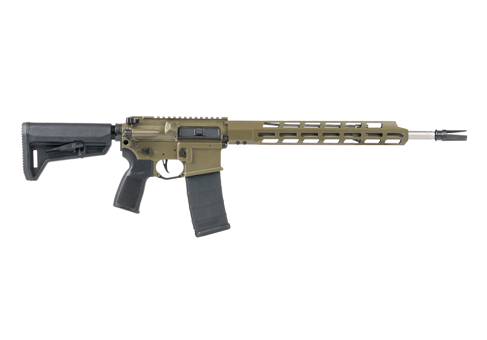 SIG M400 TREAD V2 moss green 5.56 rifle, 16 in. stainless barrel, 30-round