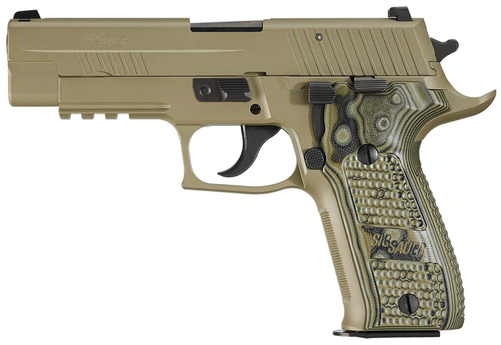 SIG P226 Scorpion P226 Scorpion California 9mm Pistol, FDE, 10-Round