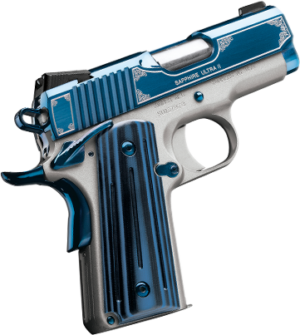 Kimber Sapphire Ultra II 9mm 3-Inch Pistol Bright Blue PVD - Kimber Sapphire Ultra II
