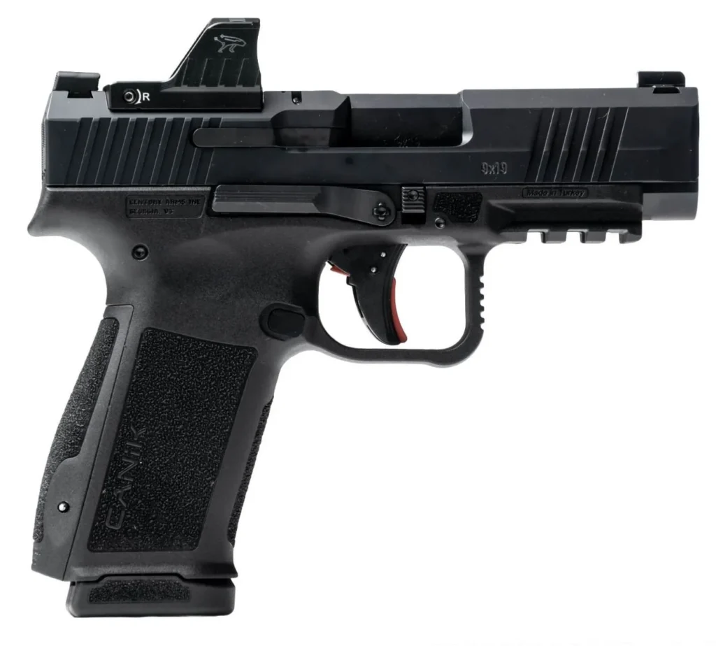 Canik METE MC9LS 9mm 3.64" Pistol with MeCanik MO1, 17-Round, Black