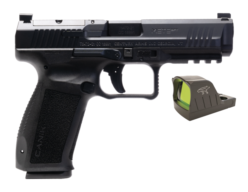 Canik METE SFT ONE 9mm Pistol with Mecanik MO1, 4.46" Barrel, 18+1, Black product image