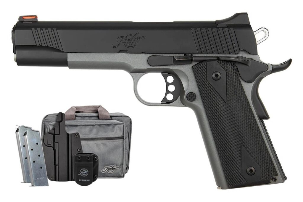 Kimber Custom LW .45 ACP 5-Inch Pistol KimPro Black 3700891 - Kimber Custom LW