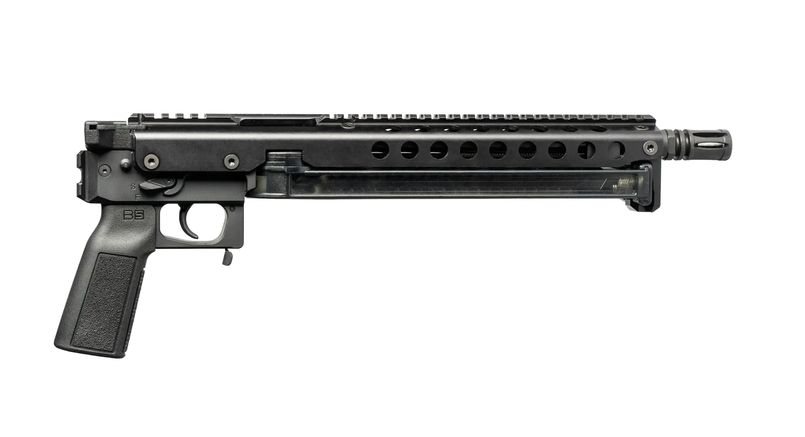 KelTec KP50 5.7x28mm 9.6" Barrel 50+1 Capacity Black Pistol