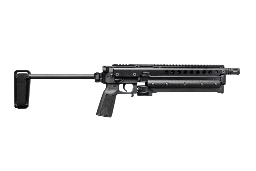 KelTec KP50 Braced 5.7x28mm 9.6" Barrel 50+1 Capacity Black Pistol