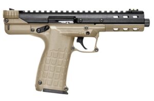 KelTec CP33 Blue Slide/FDE Frame .22 LR 5.5" Barrel 33+1 Capacity FDE Pistol