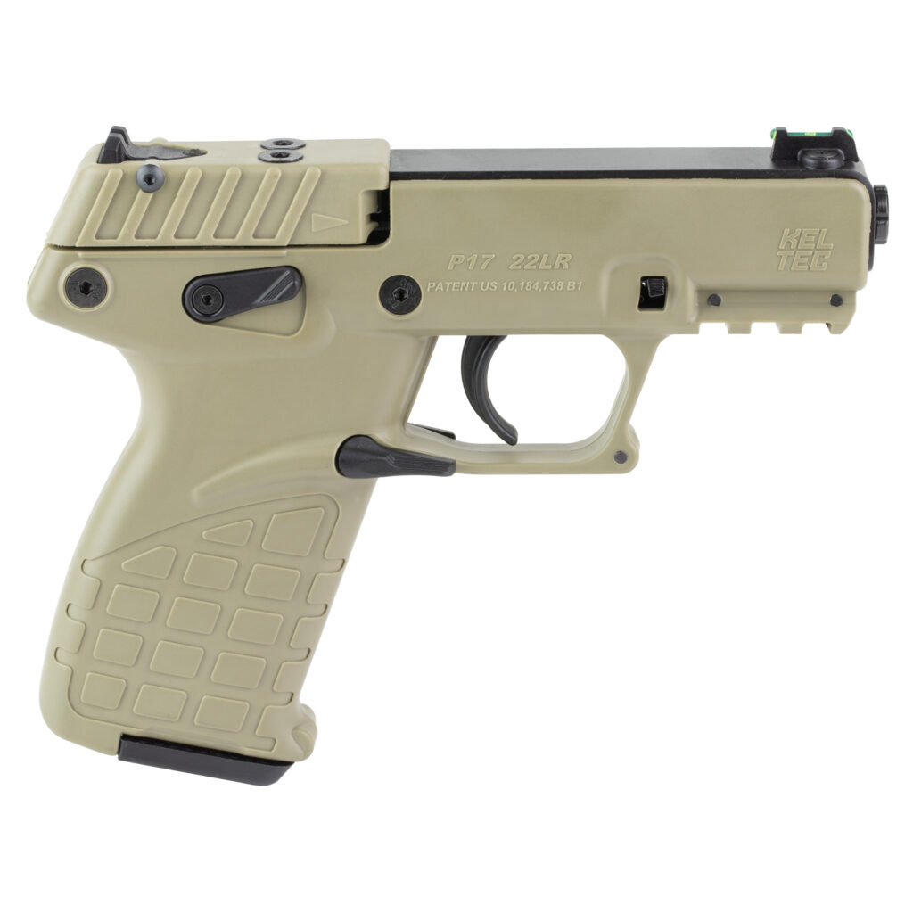 KelTec P17 .22 LR 3.93" Barrel 10+1 Capacity FDE Pistol