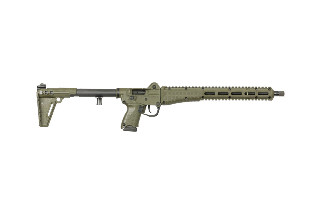 KelTec SUB2000 Multi-Mag Optic Package 9mm 16.15" Barrel 15+1 Capacity OD Green Rifle