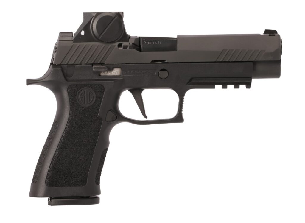 SIG Sauer M17 9mm Pistol with ROMEO-M17, Black, 4.7" Barrel, 17/21-Round Mags