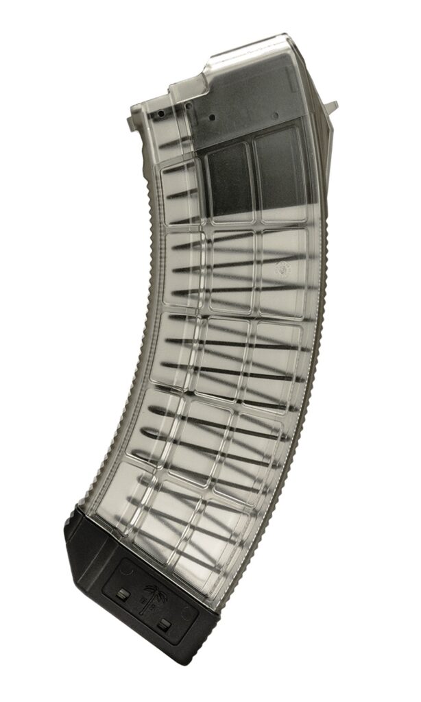 US PALM AK30R 7.62x39mm 30-Round Magazine, Clear