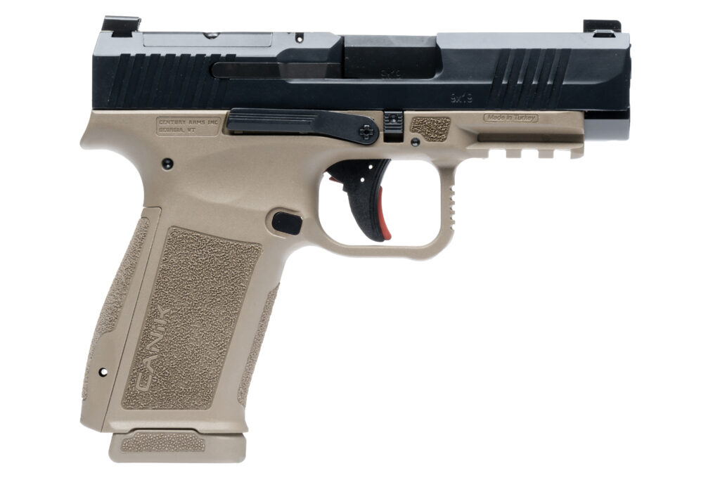 Canik METE MC9LS 9mm pistol, 3.64" Barrel, 17+1, Black/FDE
