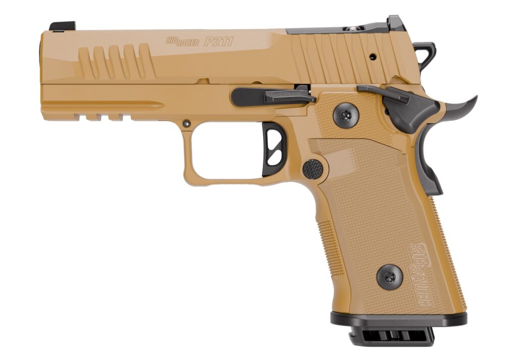 SIG Sauer P211 GT4 Coyote 9mm Pistol 4.2" Barrel 17/21-Round Optic Ready
