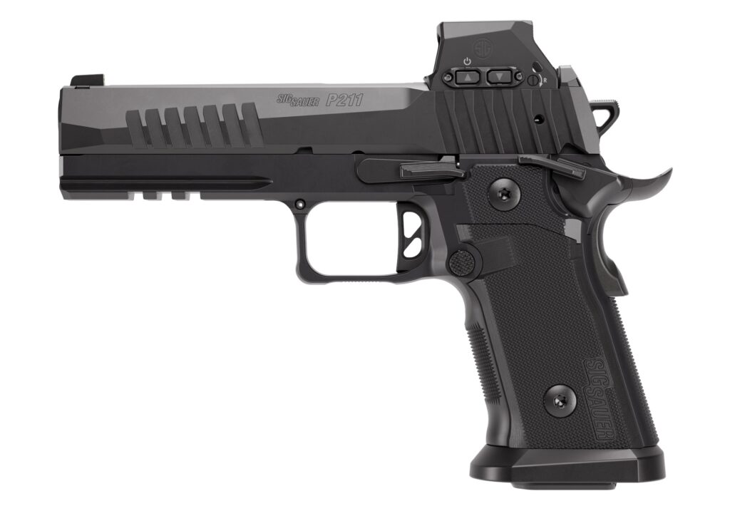 SIG Sauer P211 GT5 ROMEO-X SIG-LOC Pro 9mm Pistol 5" Barrel Black 17/21-Round