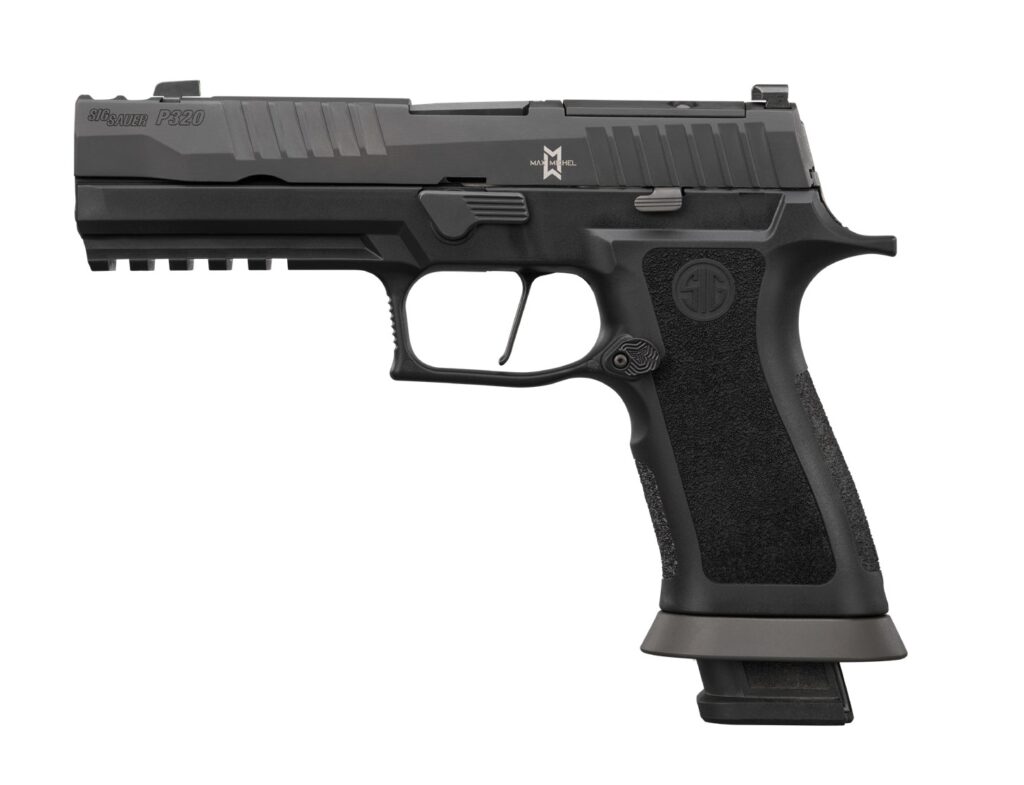 SIG Sauer P320 M.O.D. 9mm Pistol, 3.9" Integrated Comp, Matte Black DLC, 21-Round