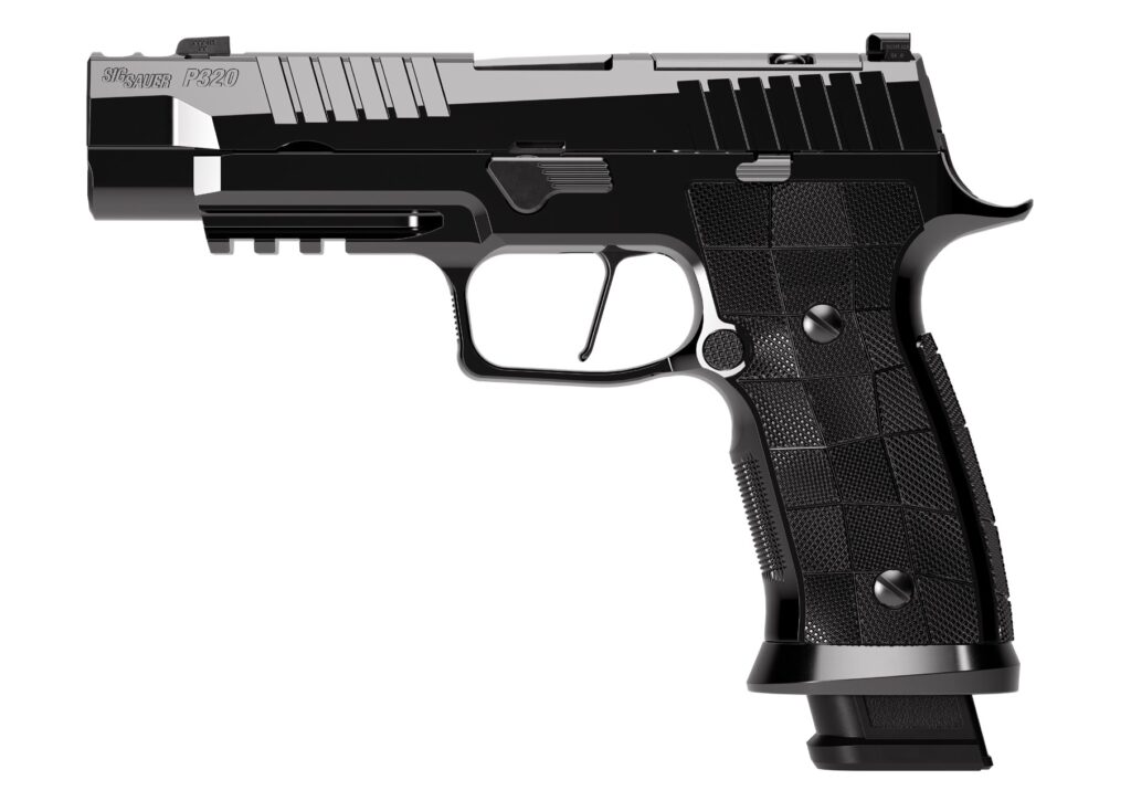SIG Sauer P320 9mm Pistol, 3.9 Barrel, Optic Ready, Compensated, 21-Round