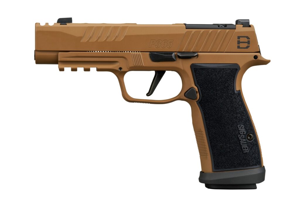 SIG Sauer P365 DH3 Coyote 9mm Pistol, 3.7" Barrel, 17-Round
