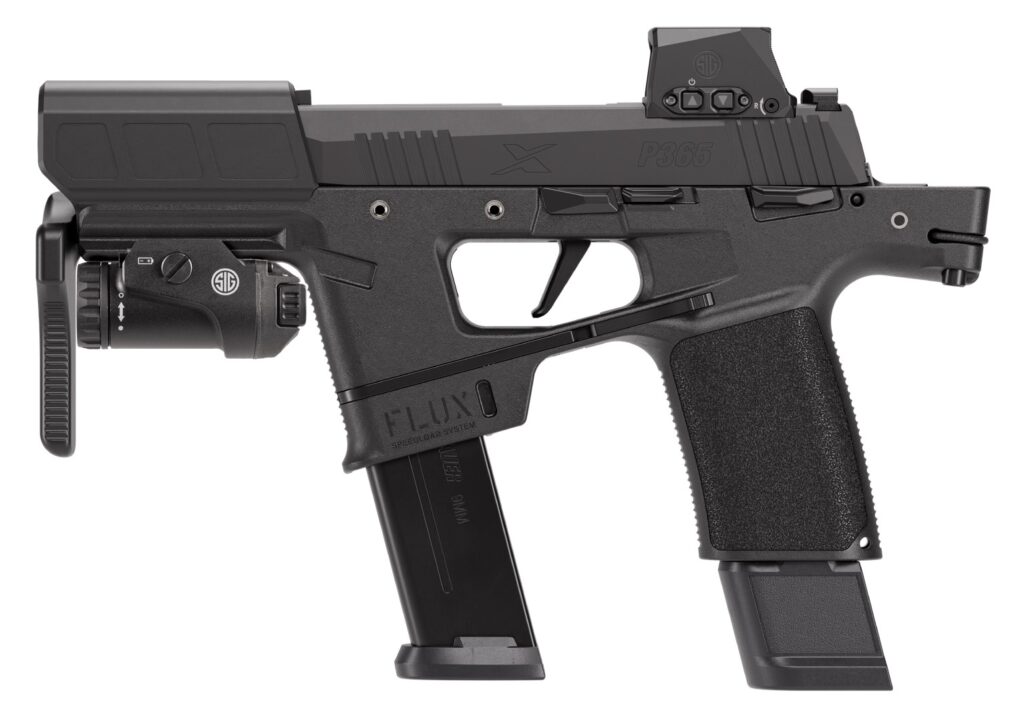 SIG Sauer P365-FLUX with ROMEO-X Compact 9mm Pistol, 6 Barrel, 21/17-Round
