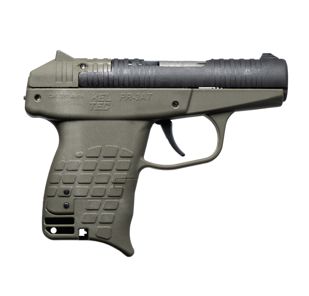 KelTec PR3AT .380 ACP 2.85" Barrel 13+1 Capacity OD Green Pistol