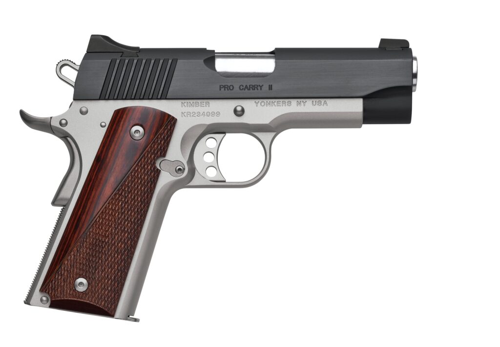 Kimber Pro Carry II Two-Tone 9mm 4-Inch Pistol Matte Black - Kimber Pro Carry II