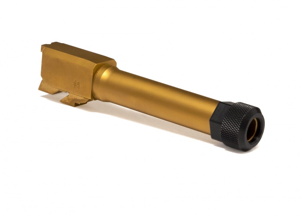 Canik TP9 SF 9mm Threaded Barrel, Gold PVD product image