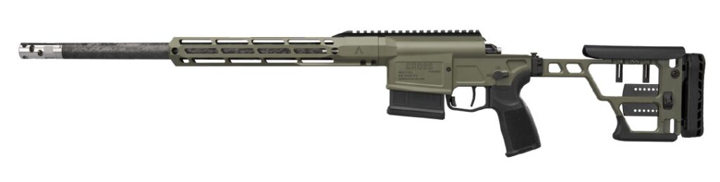 SIG Sauer Cross Sawtooth Rifle, 6.5 Creedmoor, 18-Inch Barrel, Moss Green, 5-Round