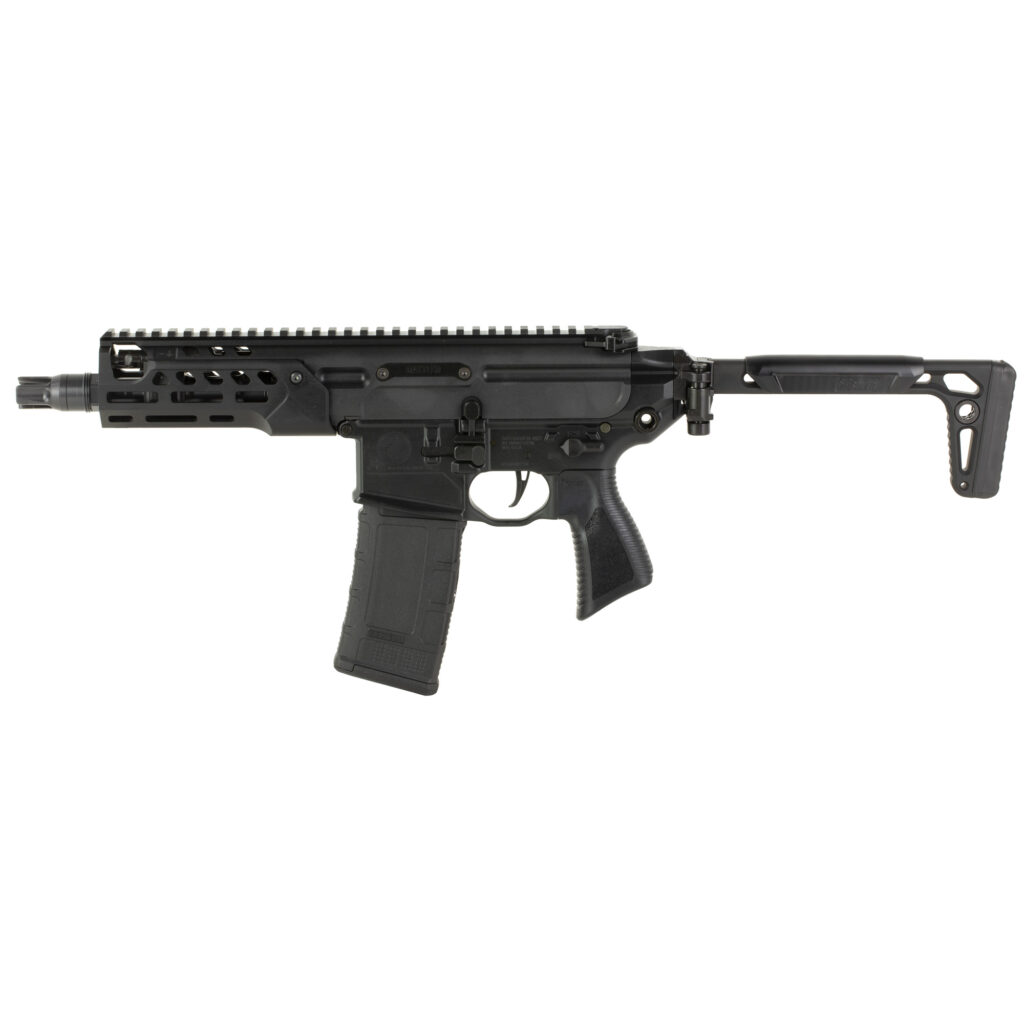 SIG Sauer MCX-SPEAR LT SBR, 300 BLK, 6.75-Inch Barrel, Black, 30-Round, SBR
